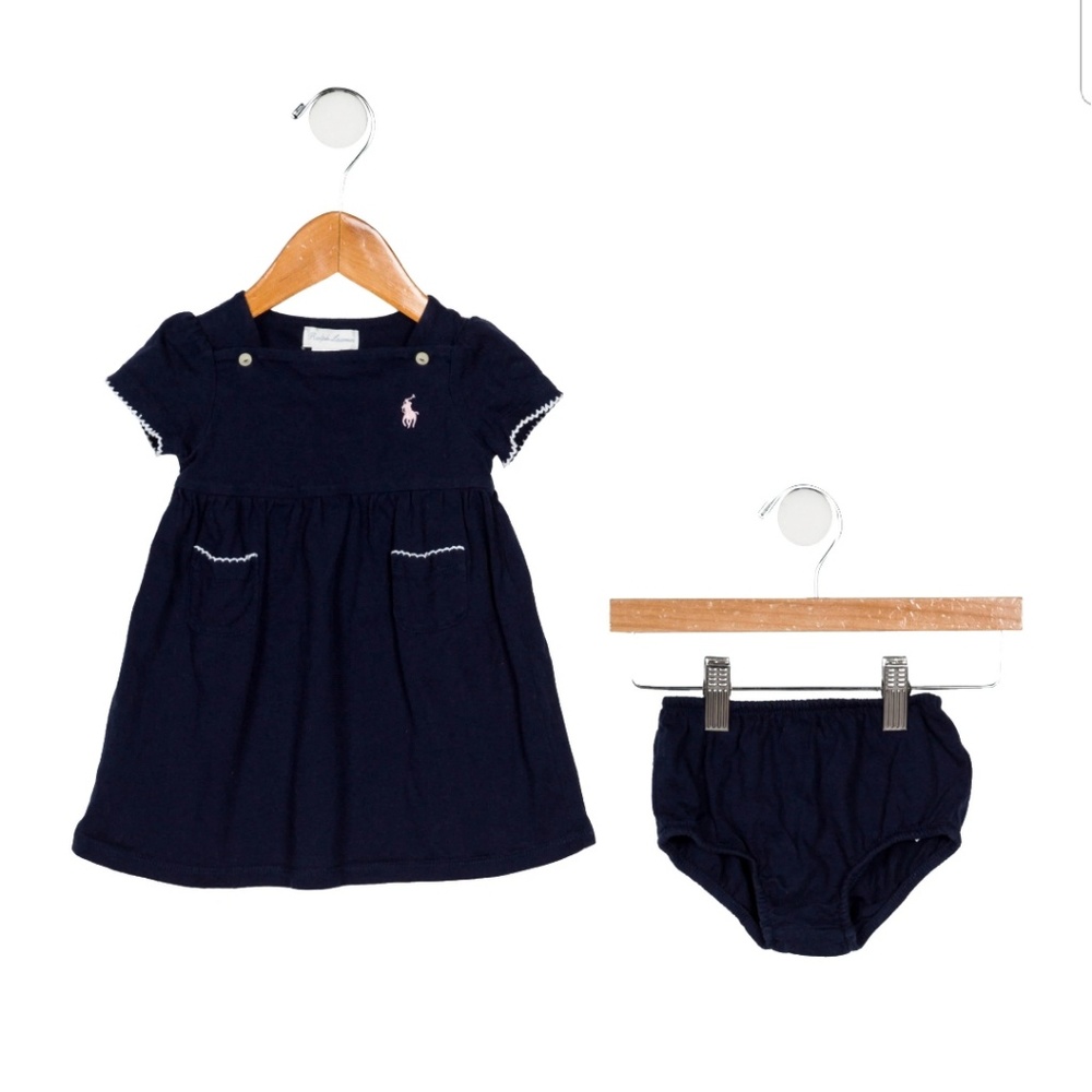Ralp Lauren Girls Dress Set